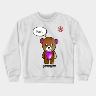 Geek Girl - SwearBear - Fart Crewneck Sweatshirt